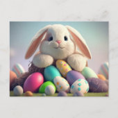 愛らしい復活祭はがき ポストカード (正面)