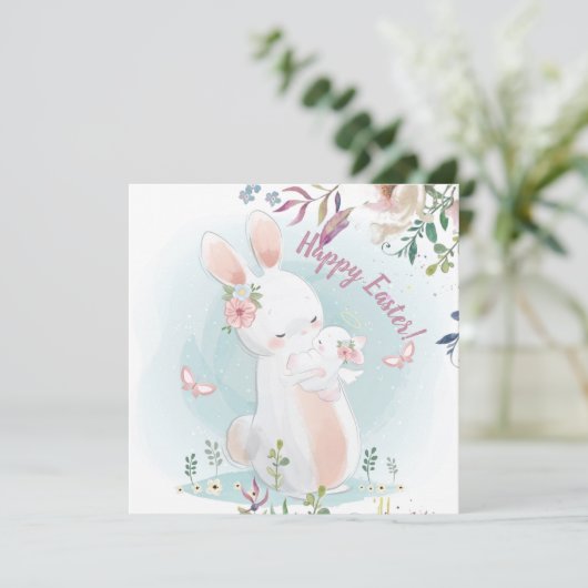 愛らしい復活祭 招待状 (スタンド正面)