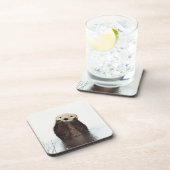 愛らしい微笑みを浮かべる湖 コースター (右側)