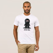 愛らしい忍者キニアートTシャツ Tシャツ (正面フル)