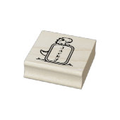 愛らしい恐竜のフレームスタンプ ラバースタンプ (スタンプ)
