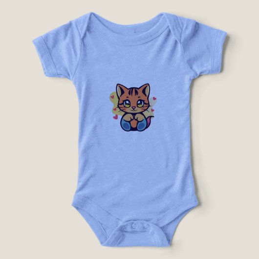 愛らしい愛の子猫 (デザイン正面)