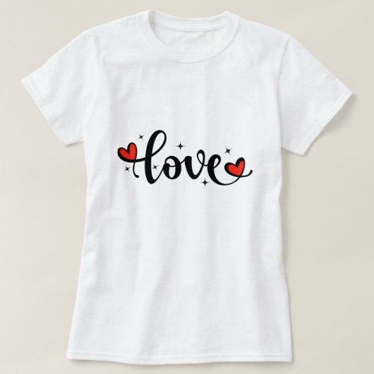 愛らしい愛のTシャツfor Girls - Perfect Valentin Tシャツ (デザイン正面)
