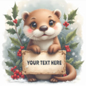 愛らしい愛らしいクリスマス シール (正面)