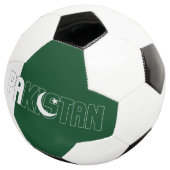 愛らしい愛国心を持つパキスタン国旗 サッカーボール (3/4)