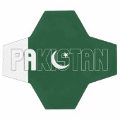 愛らしい愛国心を持つパキスタン国旗 サッカーボール (フラット)