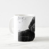 愛らしい愛情のある友人 コーヒーマグカップ (正面左)