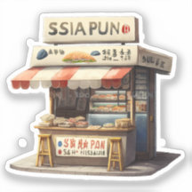 愛らしい日本のグルメシール