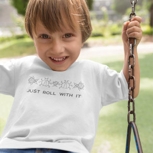 愛らしい昆虫をテーマにしたティーバグ幼児Tシャツ トドラーTシャツ
