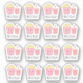 愛らしい映画夜 シール (正面)