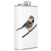 愛らしい本物の《鳥》アメリカゴガラの鳥の漫画 フラスク (右)