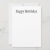 愛らしい東ブルーバードカップルハッピーバースデー (裏面)