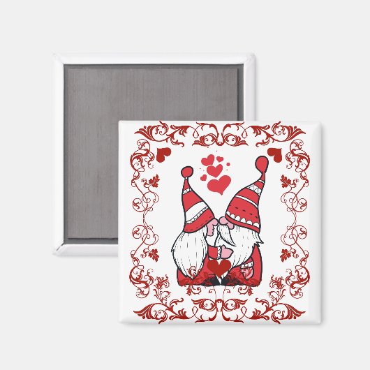 愛らしい格言キス マグネット (正面/裏面)