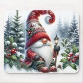 愛らしい格言クリスマスランドスケープ マウスパッド (正面)
