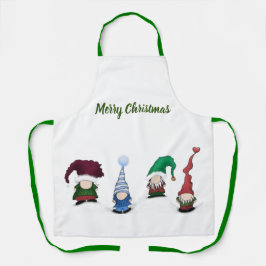 愛らしい格言ポーズ エプロン