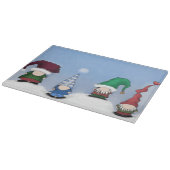 愛らしい格言ポーズ カッティングボード (角)