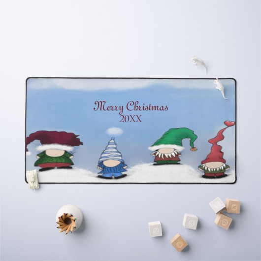 愛らしい格言ポーズ デスクマット (キッズテーブル)