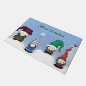 愛らしい格言ポーズ ドアマット (アングル)