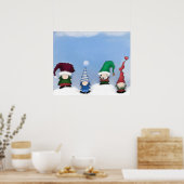 愛らしい格言ポーズ ポスター (キッチン)