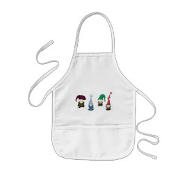 愛らしい格言ポーズ 子供用エプロン