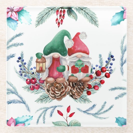 愛らしい格言 ガラスコースター (正面)