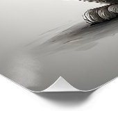 愛らしい森レンジャーバニーラビットグラス ポスター (コーナー)