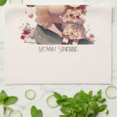 愛らしい母と娘の絆(13) キッチンタオル (折り畳み)