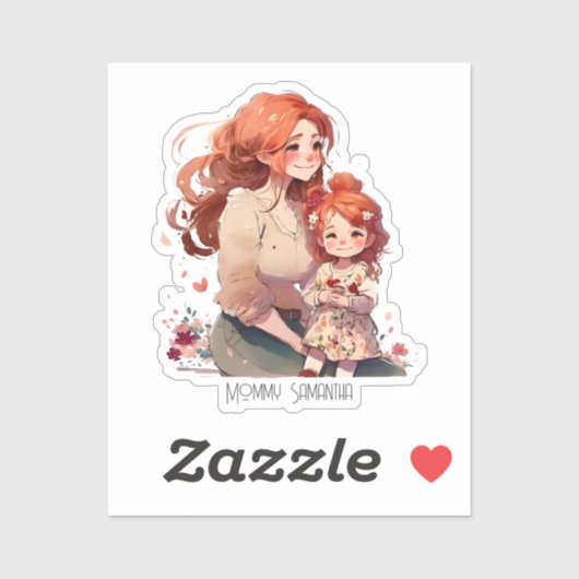 愛らしい母と娘の絆(13) シール (シート)