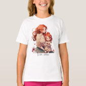 愛らしい母と娘の絆(13) Tシャツ (正面)