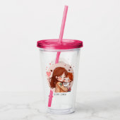 愛らしい母と娘の絆(14) アクリルタンブラー (裏面)