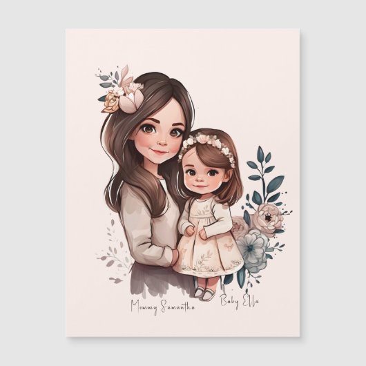 愛らしい母と娘の絆(3) (正面)