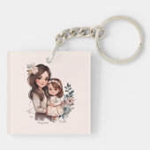 愛らしい母と娘の絆(3) キーホルダー (裏面)