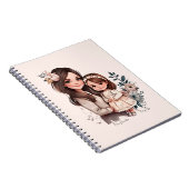 愛らしい母と娘の絆(3) ノートブック (右側)