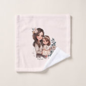 愛らしい母と娘の絆(3) バスタオルセット (ウォッシュタオル)