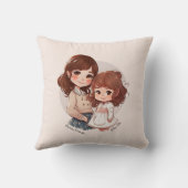 愛らしい母と娘の絆(4) クッション (裏面)