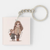 愛らしい母と娘の絆(5) キーホルダー (裏面)