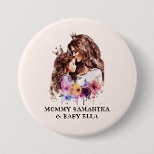 愛らしい母と娘の絆(8) 缶バッジ (正面)