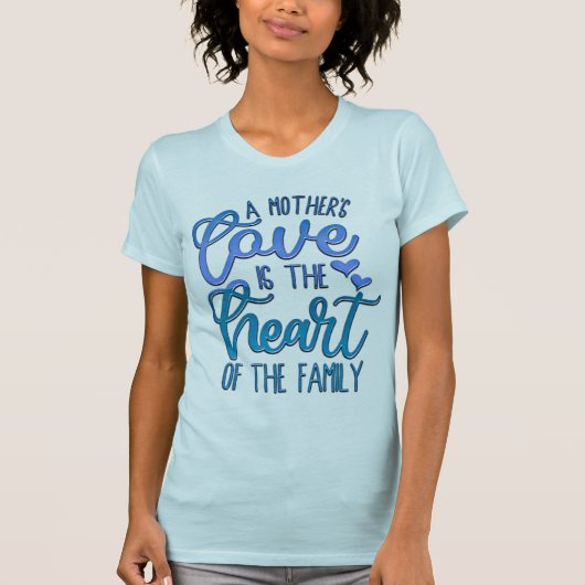愛らしい母の日母愛 Tシャツ (正面)