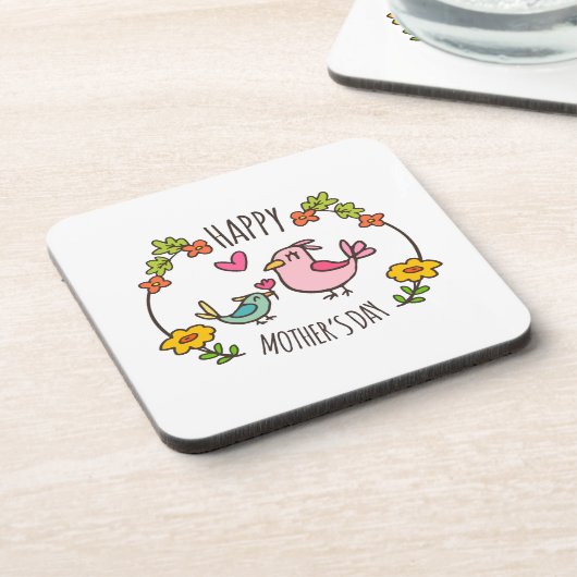 愛らしい母の日 |コースター コースター (左側)
