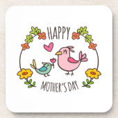 愛らしい母の日 |コースター コースター (正面)