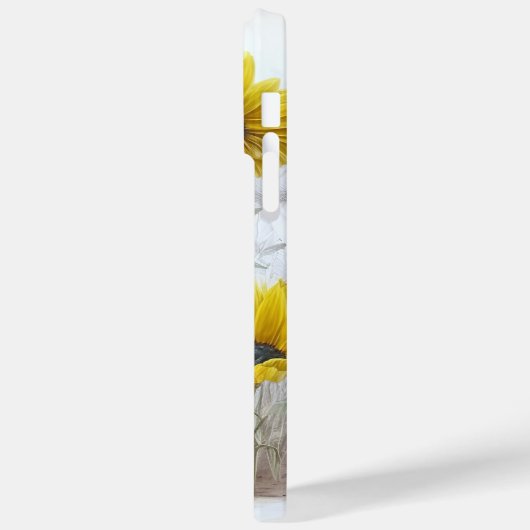 愛らしい水の色の黒タンpug子犬 Case-Mate iPhoneケース (裏面 / 左)