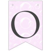 愛らしい水の色コアラピンクベビーおめでとう バンティングフラッグ (第3の旗)