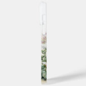 愛らしい水の色ホワイトブルテリア犬 Case-Mate iPhoneケース (裏面 / 左)