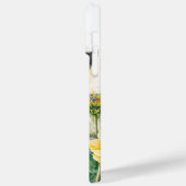 愛らしい水の色ボストンテリアパピードッグ Case-Mate iPhoneケース (裏面 / 左)