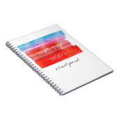 愛らしい水彩画旅行ジャーナル ノートブック (右側)