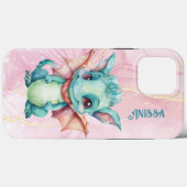 愛らしい水彩竜 Case-Mate iPhoneケース (裏面 (横))