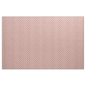愛らしい水玉模様パターン（青とピンク） ファブリック (ヤード)