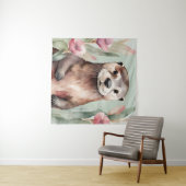 愛らしい水道色 タペストリー (インサイチュ(横))