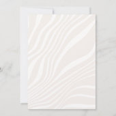 愛らしい洗練された結婚式の招待状 招待状 (裏面)