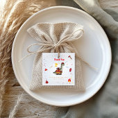 愛らしい消防士ディノの誕生日 フェイバータグ